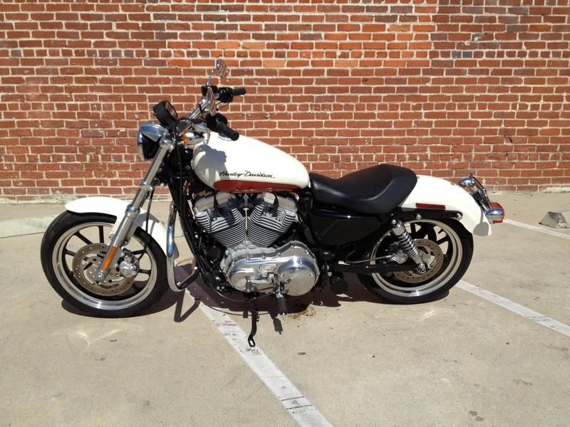 2011 harley-davidson xl883l - sportster superlow  cruiser 