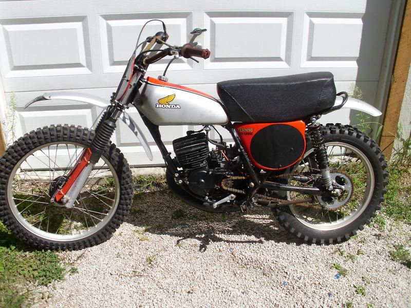 Honda elsinore 1975 cr125m runs no reserve