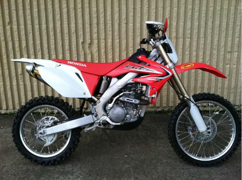 2012 honda crf250x  dirt bike 