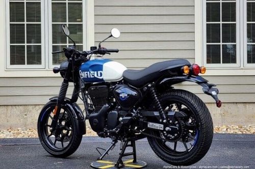 2023 Royal Enfield Hunter 350 Rebel Blue