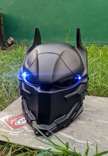 New Helmet Custom Batman Arkham For Chopper Bobbers ( APPROVED DOT/ECE )