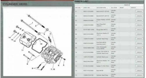 NEW-UTV800 Gasket Of Cylinder Head Cover COLEMAN BENNCHE QLINK HISUN MASSIMO