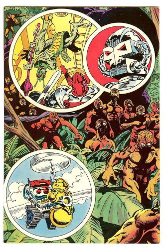 MICRONAUTS #46 9.2 // ED HANNIGAN COVER MARVEL COMICS 1982