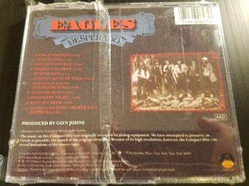 Eagles - Desperado - Audio CD - New - Sealed