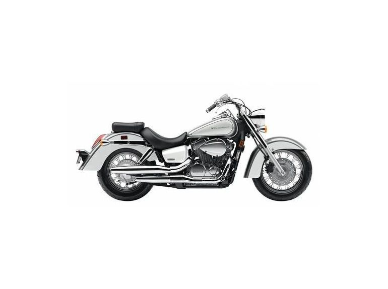 2014 honda shadow aero - metallic silver/pearl white 