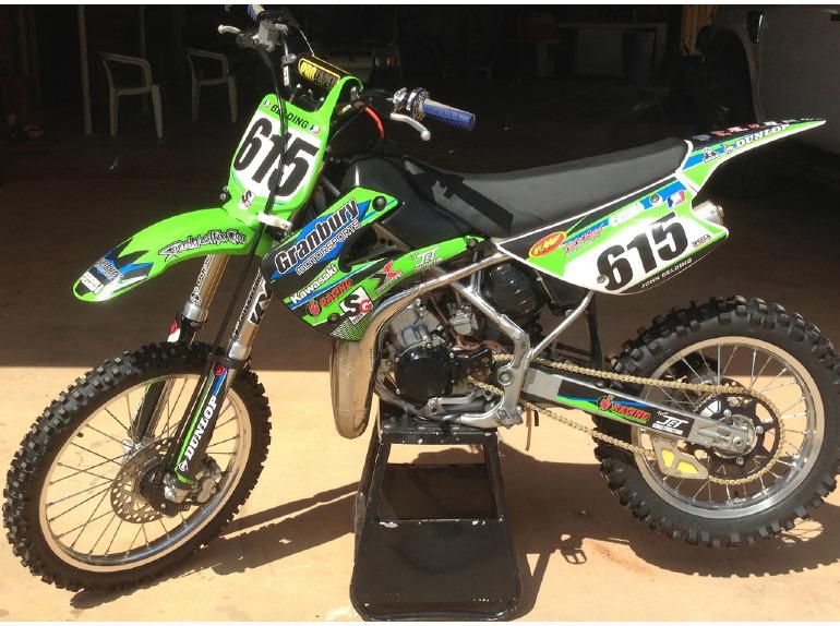 2009 kawasaki kx 100 dirt bike 