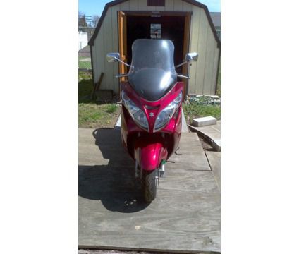 2008 Suzuki Burgman 400 Red