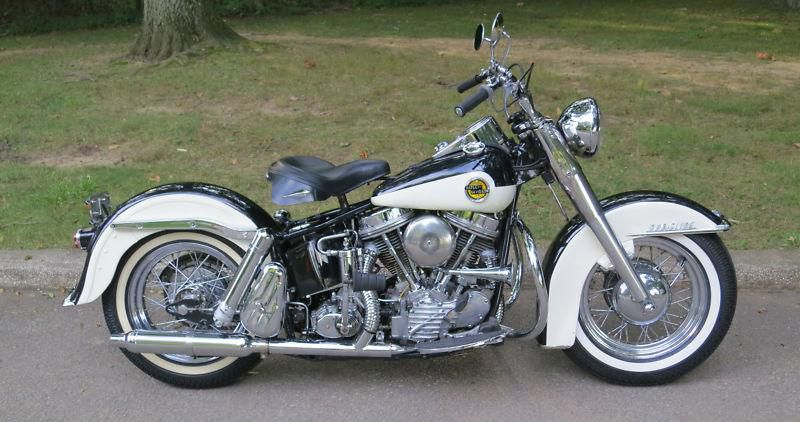 1958 Harley-Davidson FL Panhead Duo Glide Restored 74ci 1100mi Clear Title 1949