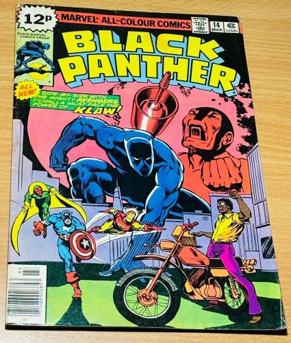 Black Panther #14 Key Issue 1979 Bronze Age DC Comic Fine- Condition