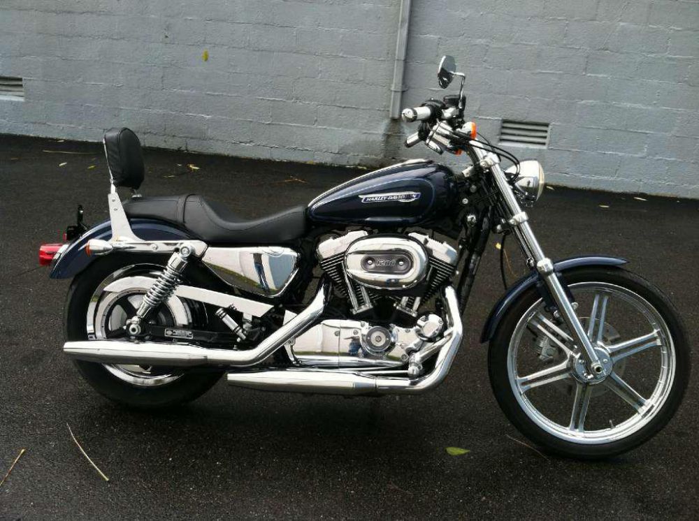 2007 harley-davidson xl 1200c sportster  cruiser 