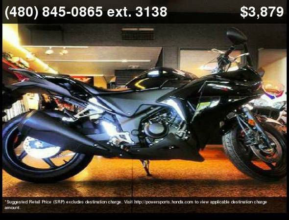 2013 Honda CBR250R Black