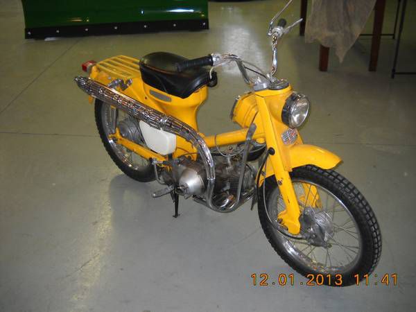 1966 honda ct 90 good cond. yellow