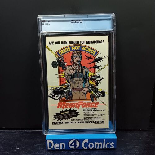 Avengers 223 (09/82) CGC 9.6 Classic Ant-Man &amp; Hawkeye Cover MCU Civil War Scene