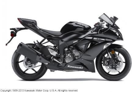 2013 kawasaki ninja zx-6r zx636edf  sportbike 