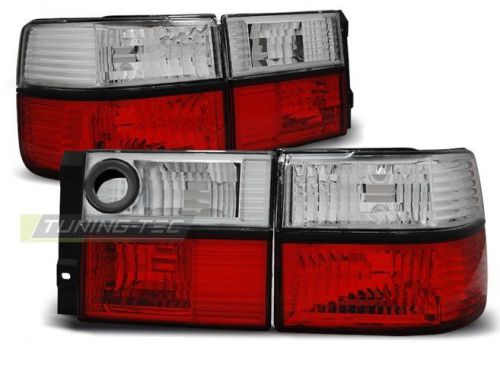 NEW SET TAIL LIGHTS LTVW44 VW VENTO 1992-1998 RED WHITE