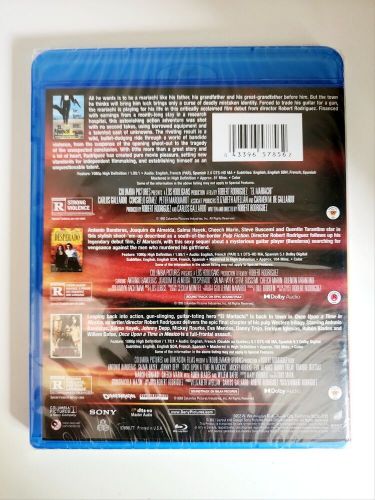 Mexico trilogy (el mariachi, desperado, once upon a time in mexico): blu ray new