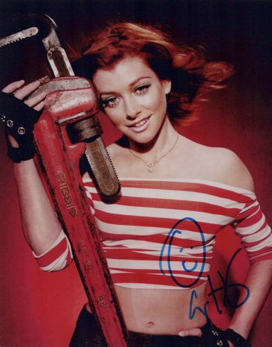 Alyson Hannigan signed 8x10 photo in-person