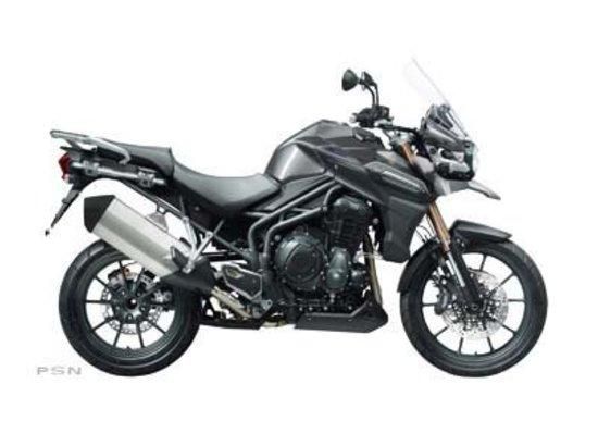 2013 triumph tiger explorer - graphite  dual sport 