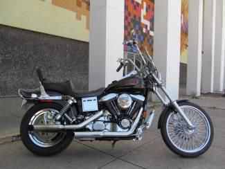 1996 black harley davidson dyna wide glide fxdwg!