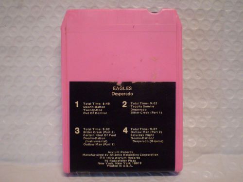 Eagles / desperado / 8 track tape