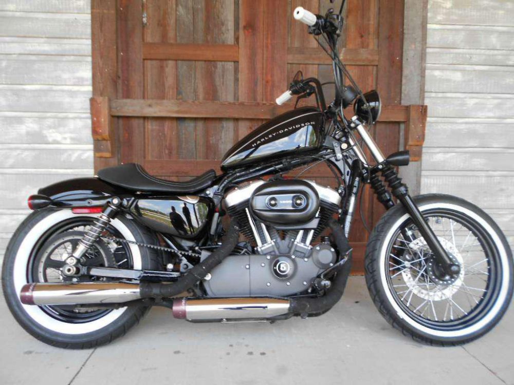 Харлей Sportster с высоким рулем