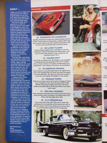 Classic American Magazine - November 2003 - 72 Dodge Charger, Pontiac Firebird