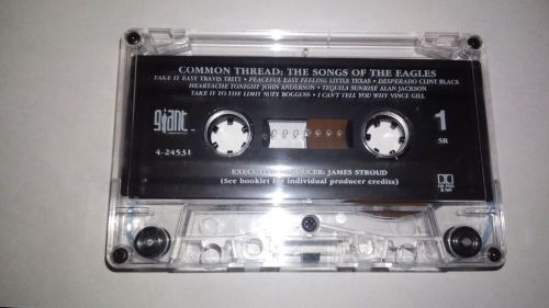 Eagles 3 cassette lot: common thread, on the border, desperado, self titled 2on1