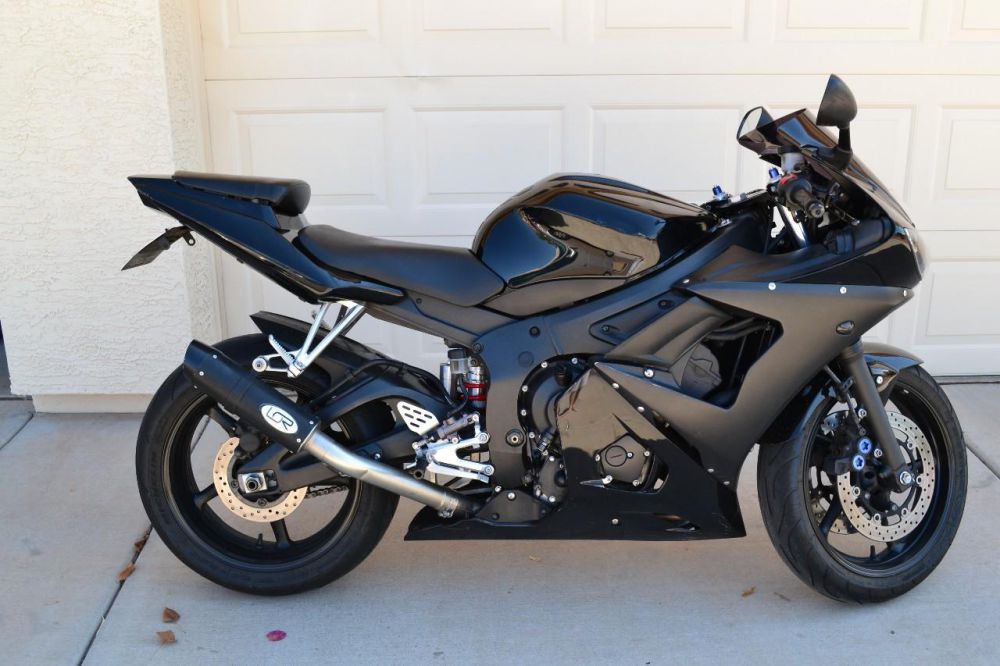 2008 yamaha yzfr6s  sportbike 