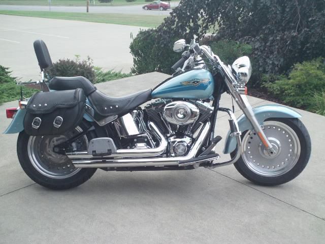 2007 harley-davidson flstf softail fat boy  cruiser 