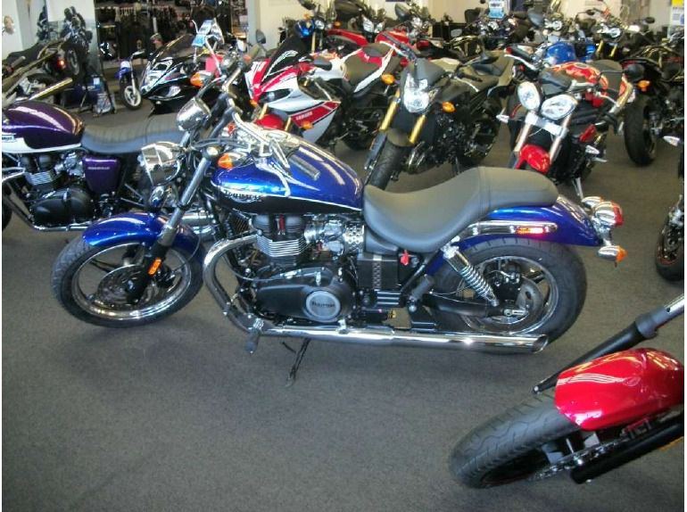 2013 triumph speedmaster - sapphire blue / jet black 