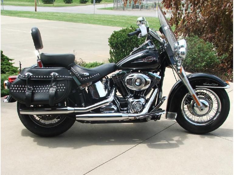 2008 harley-davidson flstc heritage softail classic  cruiser 