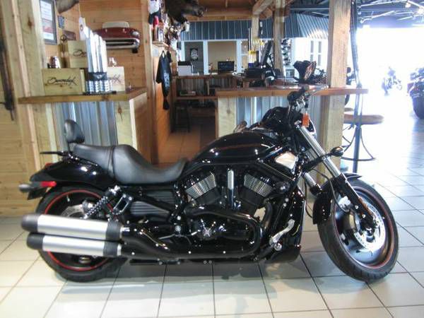 2008 harley davidson v-rod, night rod special w/ backrest