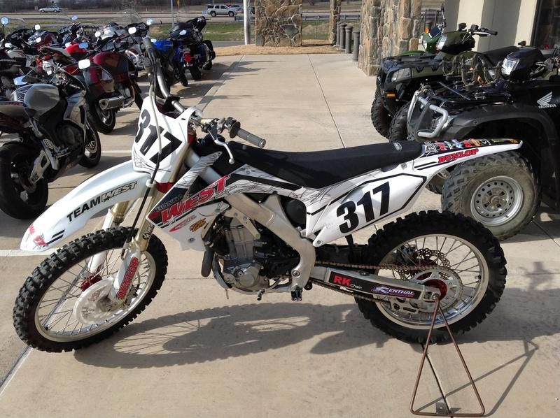 2009 Honda CRF 450R Dirt Bike 