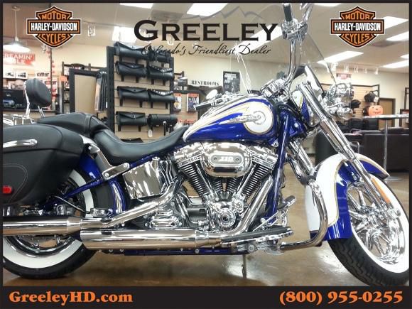 2014 harley-davidson flstnse - cvo softail deluxe  cruiser 