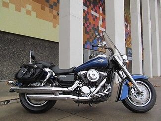 Kawasaki : vulcan 2008 blue kawasaki vulcan vn1600 1600