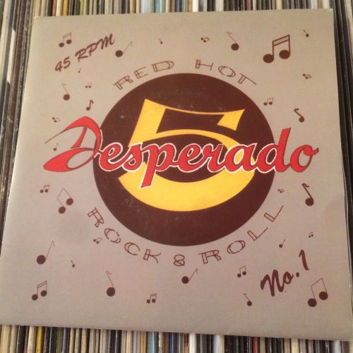 Desperado 5 bobo the racoon rockabilly 7&#034;