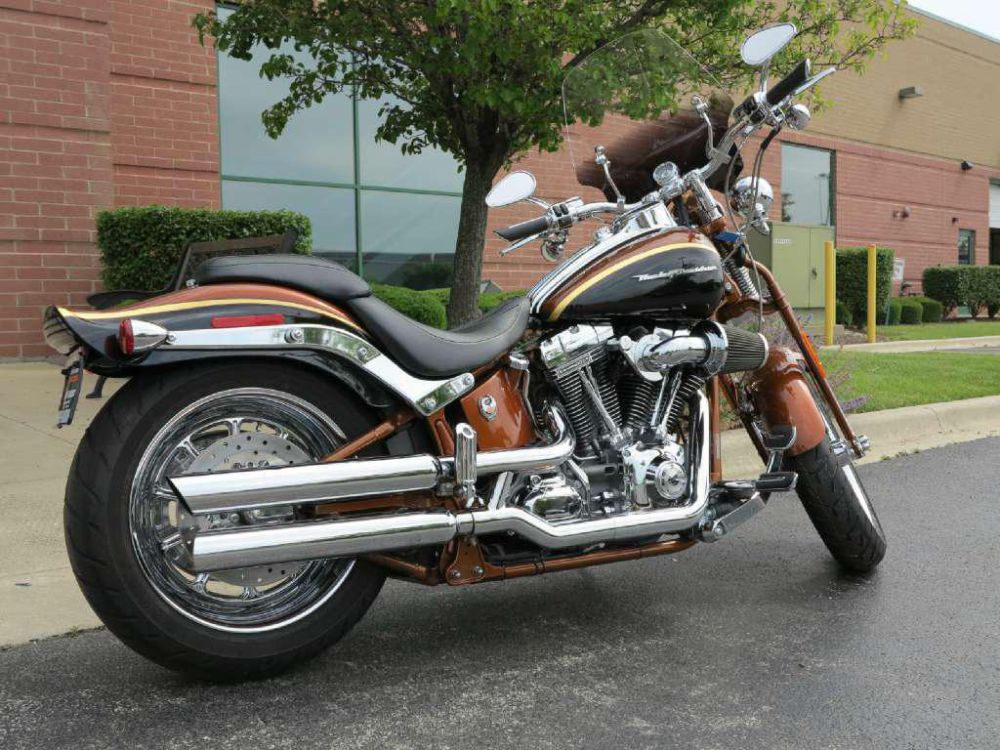 2008 harley-davidson fxstsse2 screamin eagle softail spring  touring 