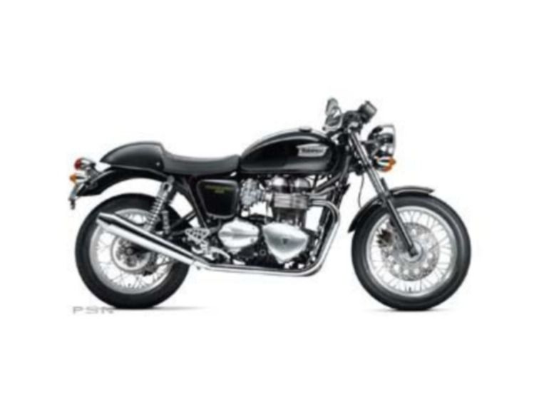 2013 triumph thruxton - phantom black 