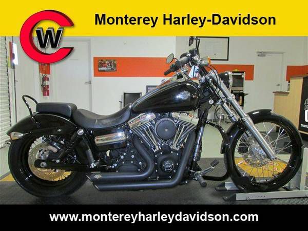 2013 harley davidson fxdwg with low miles