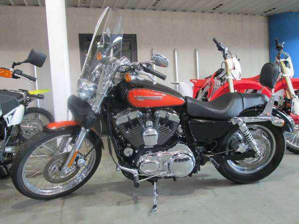 2009 harley-davidson xl 1200c sportster 1200 custom  cruiser 