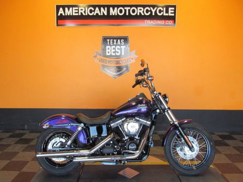 2014 harley-davidson dyna street bob vance & hines