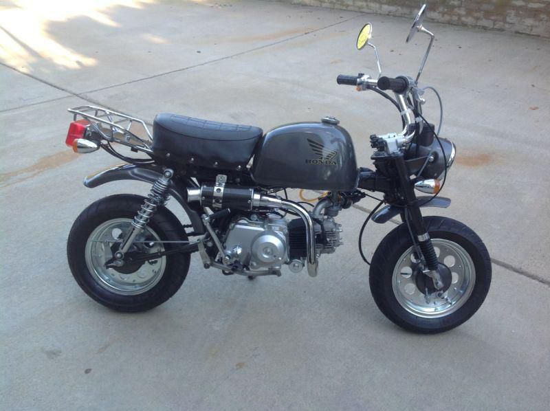 1976 Honda Z50, custom rebuild with 110cc, one of a kind