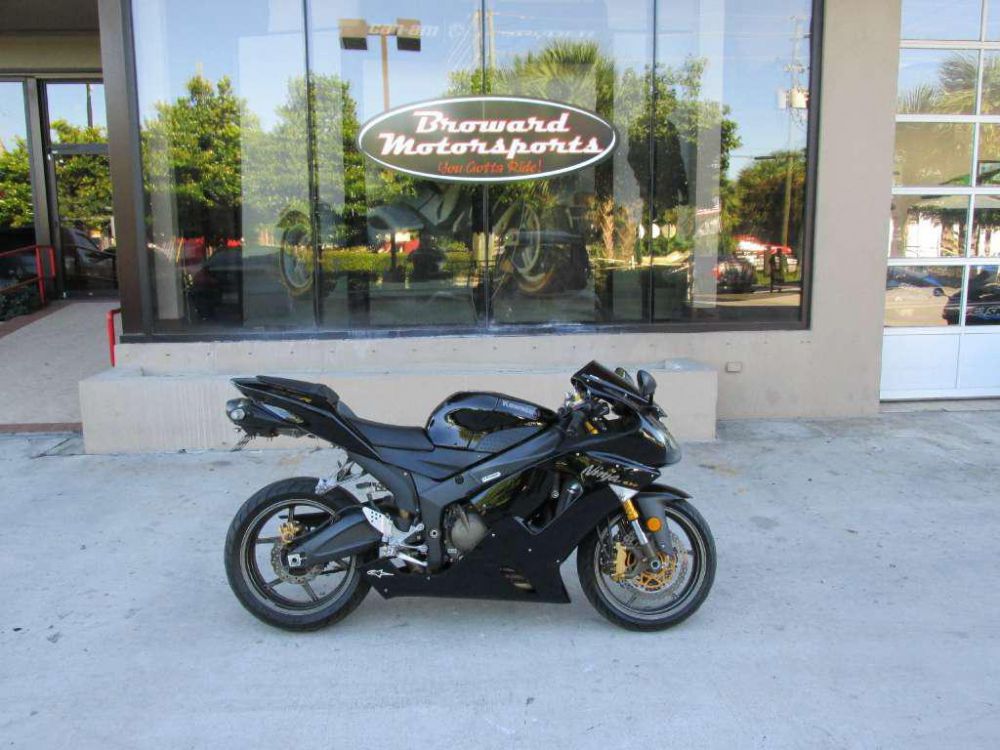 2006 kawasaki ninja zx-6r  sportbike 