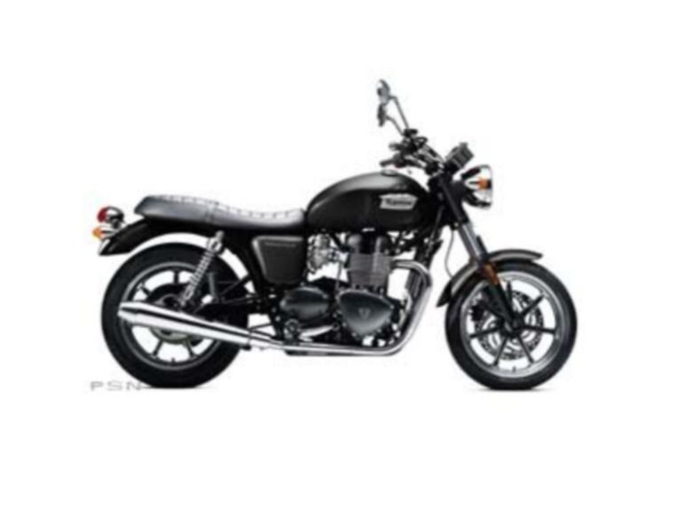 2013 triumph bonneville - phantom black 