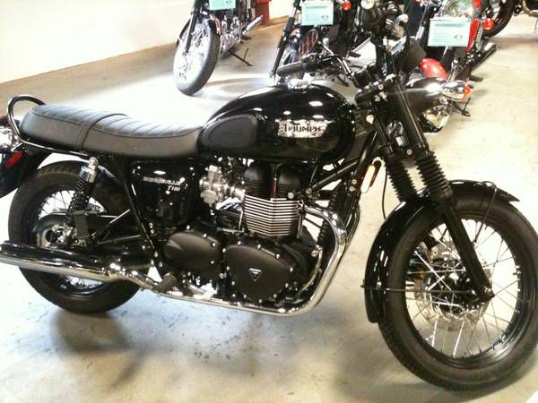 2014 Triumph Bonneville T-100 Black ##