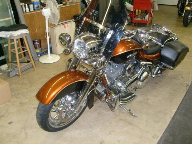 2008 harley-davidson screaming eagle road king 105th anniversary edition