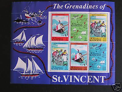 The grenadines of st. vincent s/s mnh