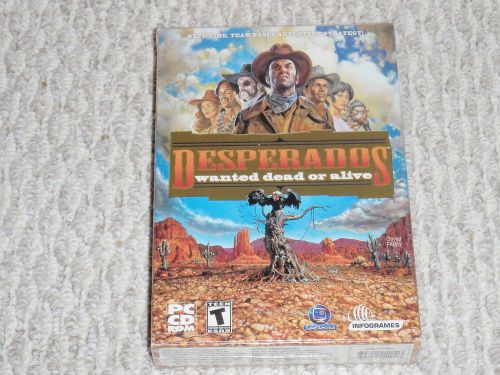 Desperados: Wanted Dead or Alive SMALL BOX (PC, 2001)