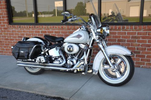 Pearl White Harley-Davidson Softail for Sale / Find or Sell Motorcycles ...