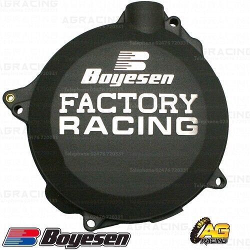 Boyesen Factory Racing Black Clutch Cover For KTM Husaberg Husqvarna 250 300